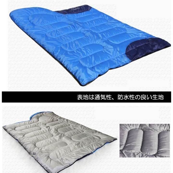 さっちゃん 新品）2個セット シュラフ マットプラス グレー 寝袋 2/19