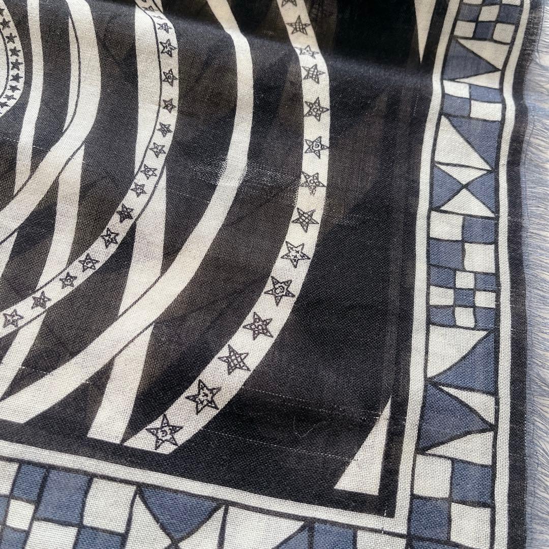 EMILIO PUCCI エミリオプッチ　シルクウール ストール 大判