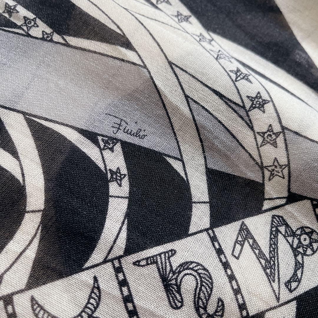 EMILIO PUCCI エミリオプッチ　シルクウール ストール 大判