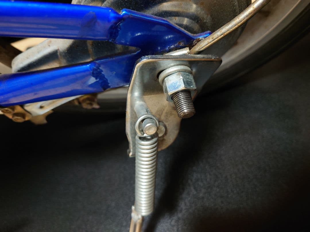 【運賃込み】14インチ　補助輪あり　トミカ 幼児用自転車 青