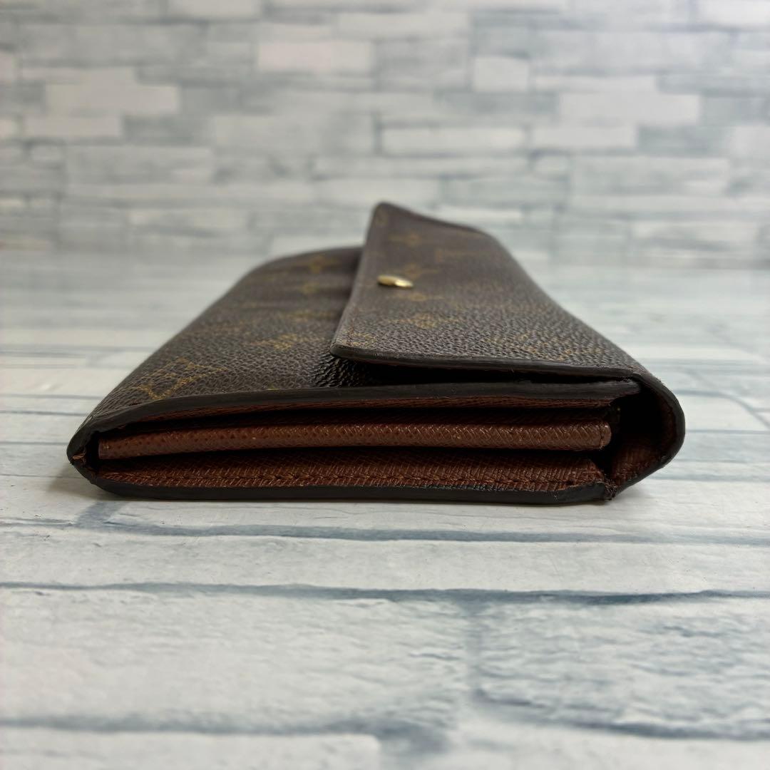 53 ルイヴィトン モノグラム 長財布 二つ折り財布 hq4 VUITTON