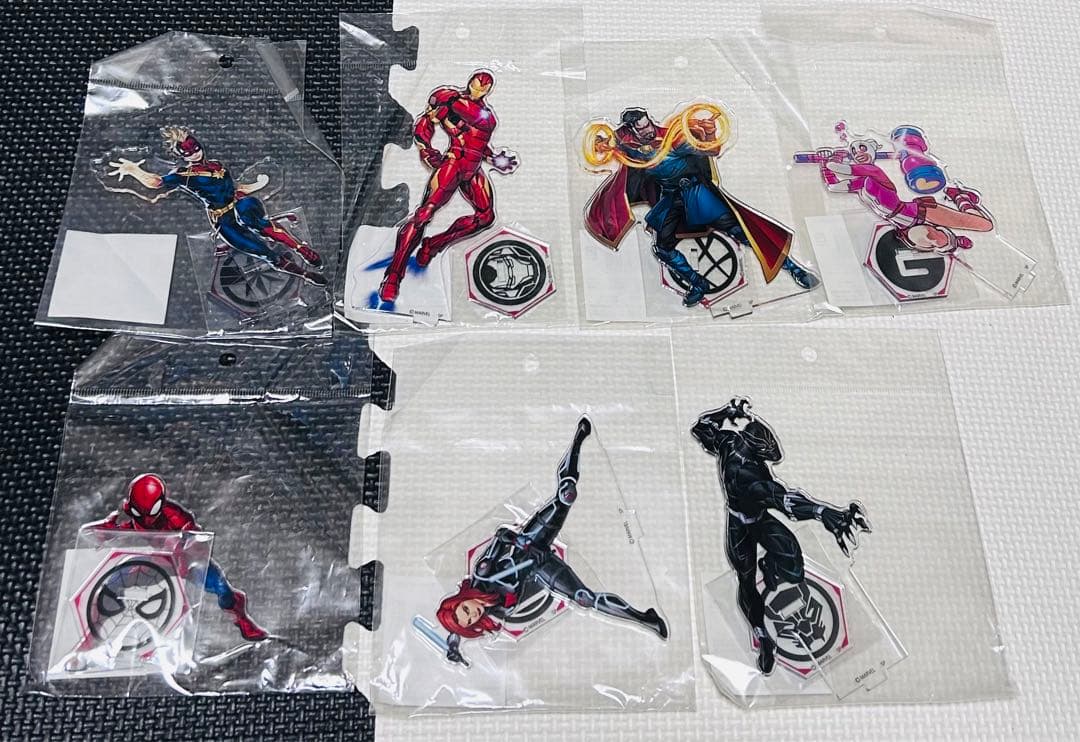 MARVEL アクリルスタンド 新品 7種類セット アクスタ - メルカリ