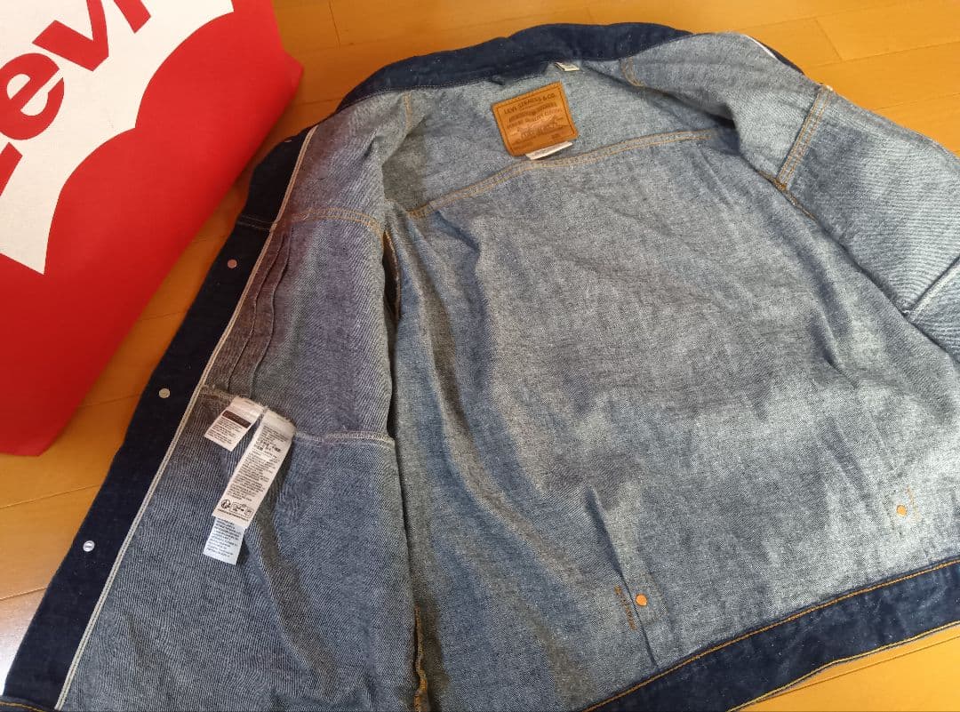 ハ*マ様 リーバイスプレミアムデニムジャケットGジャン1stファースト大戦モデル