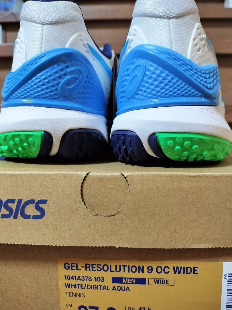 【未使用新品】 アシックス ゲルレゾリューション9 OC ワイド 27.0cm