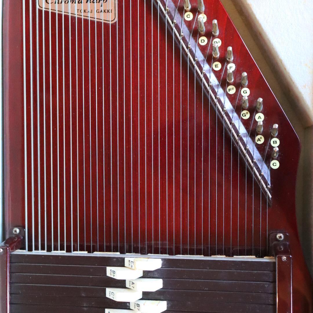 東海楽器　クロマハープ　オートハープ　TOKAI Chromaharp　ケース付