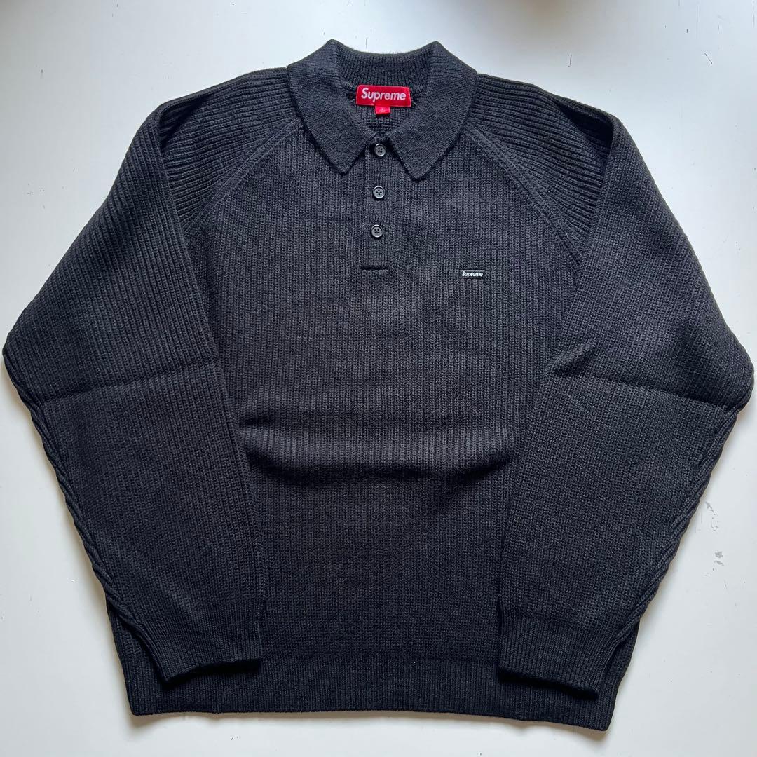 モーガン 着用】Supreme 25FW small box ニットポロ 新品 - メルカリ