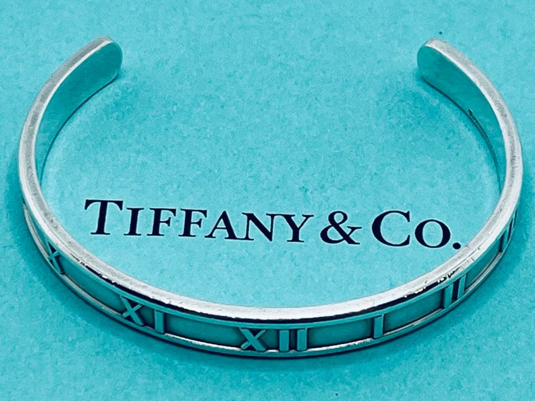 h439 ティファニー　1995 アトラス　バングル　925 ブレスレット