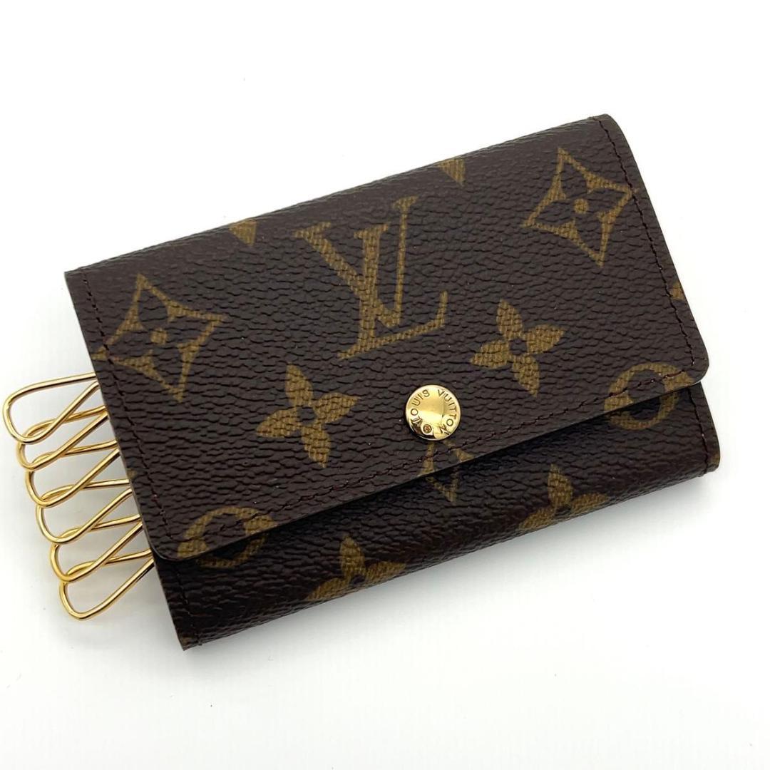 ★未使用級★ルイヴィトン モノグラム キーケース ミュルティクレ6 男女兼用