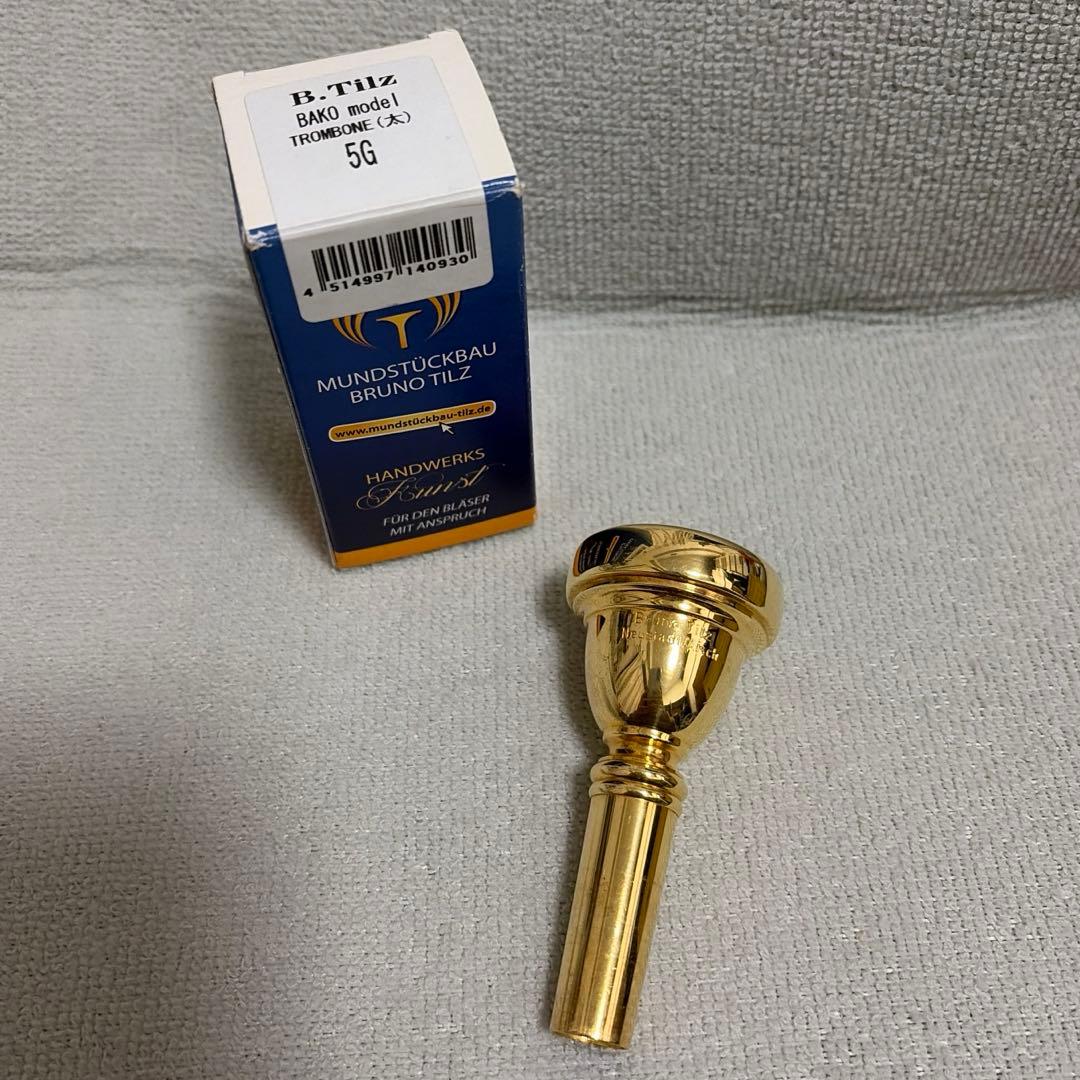 ティルツ バコ 5Gトロンボーン太管マウスピース GP