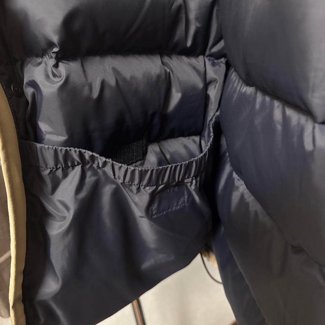 ラ○オ　【 DANTON】 ARMY HOODED DOWN JACKET