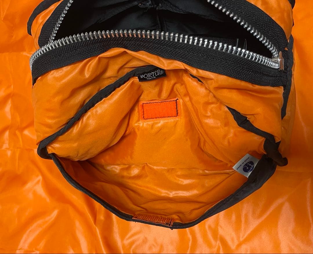 【未使用級】PORTER ポーター タンカー　ウエストバック ブラック