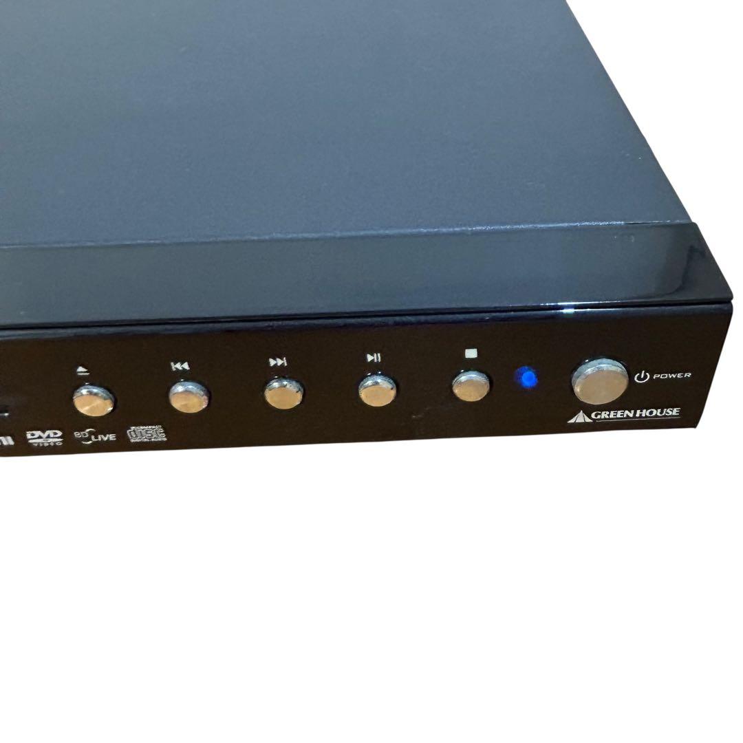 GAUDIブルーレイプレーヤーグリーンハウス BluRay GHV-BD100K