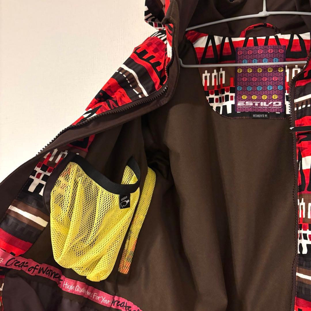 ESTIVO スキーウェア 上下セット スノボウェア レディース M
