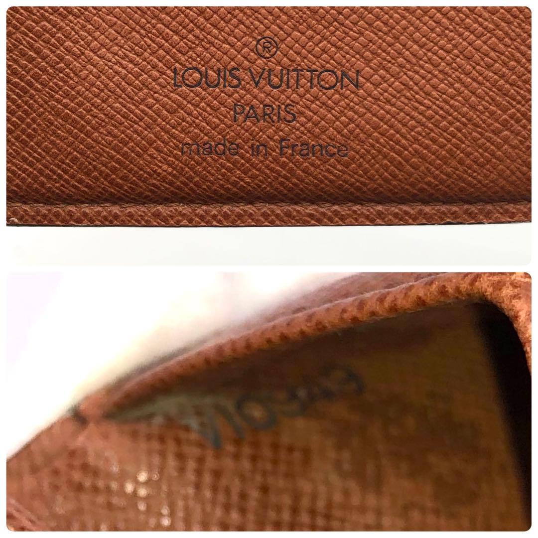 モノグラム ルイヴィトン ポルトフォイユ マルコ ウォレット 二つ折り財布