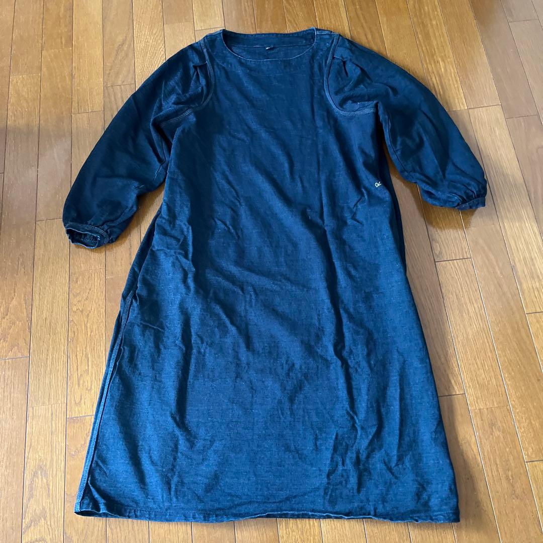 さ*ん様 45R デニムワンピース 長袖