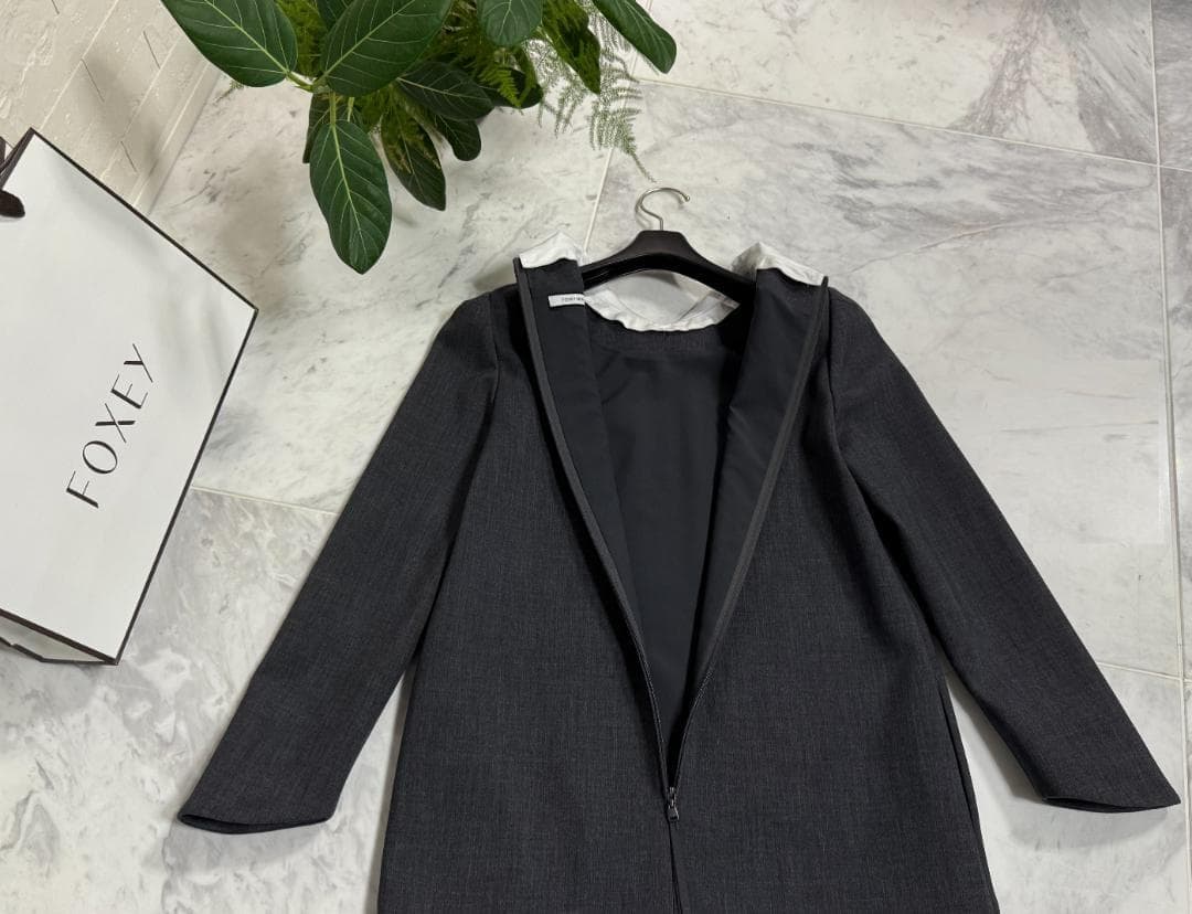 新品同様★FOXEY/フォクシー ワンピース プライベート ノアール 38