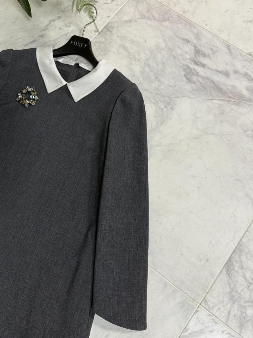 新品同様★FOXEY/フォクシー ワンピース プライベート ノアール 38