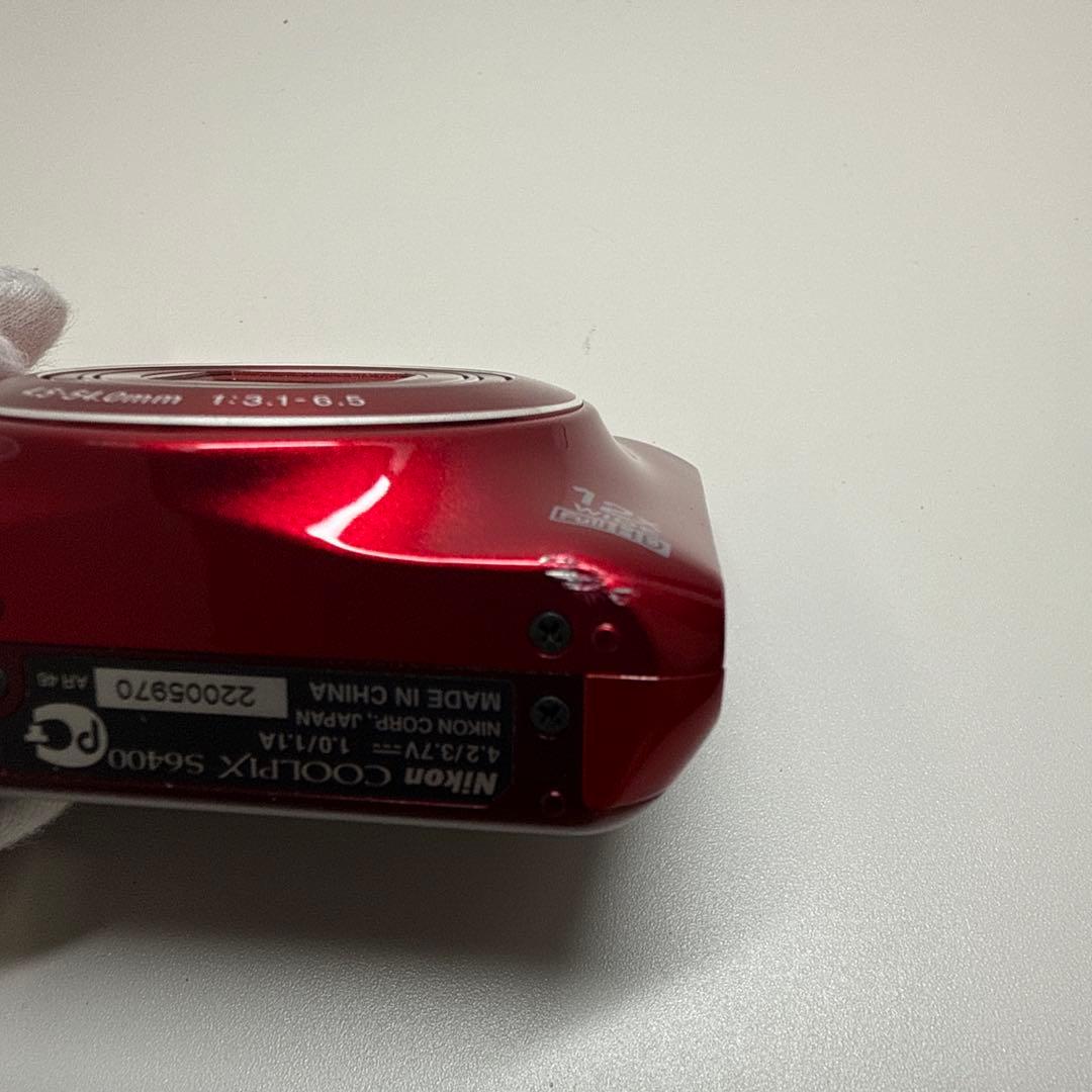 Nikon COOLPIX S6400 赤 動作未確認