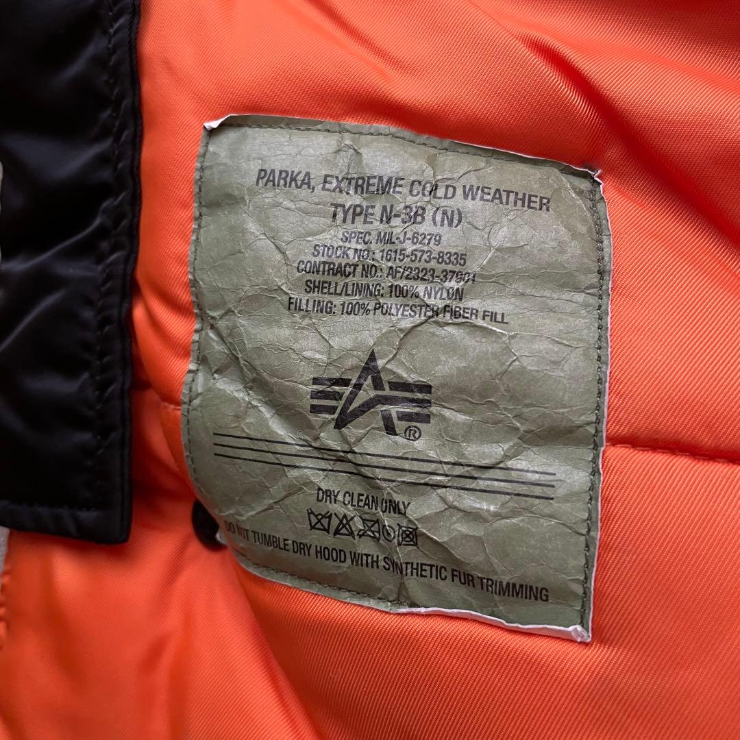アルファインダストリーズ N-3B ジャケット ファー 50周年モデル