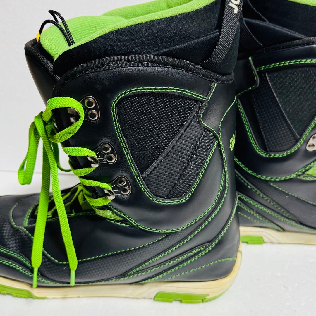 28cm JOYride スノーボードブーツ 黒/緑初心者格安特価激安 - メルカリ