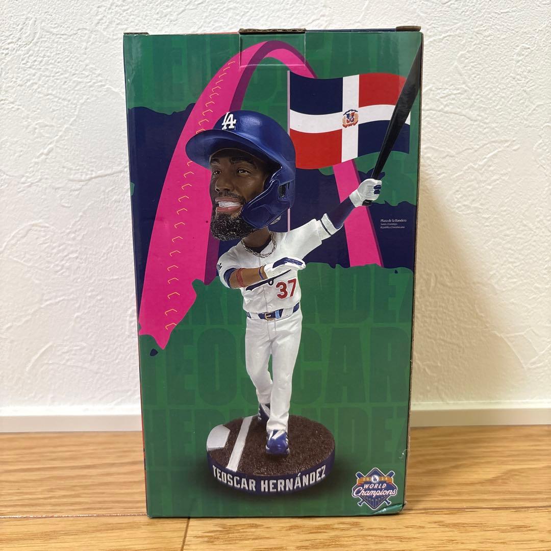【未開封】球場配布ボブルヘッド　ロサンゼルスドジャース　テオスカー・ヘルナンデス