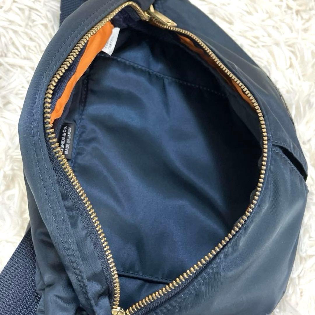 びぃぐる ポーター タンカー アイアンブルー ウエストポーチ ボディ