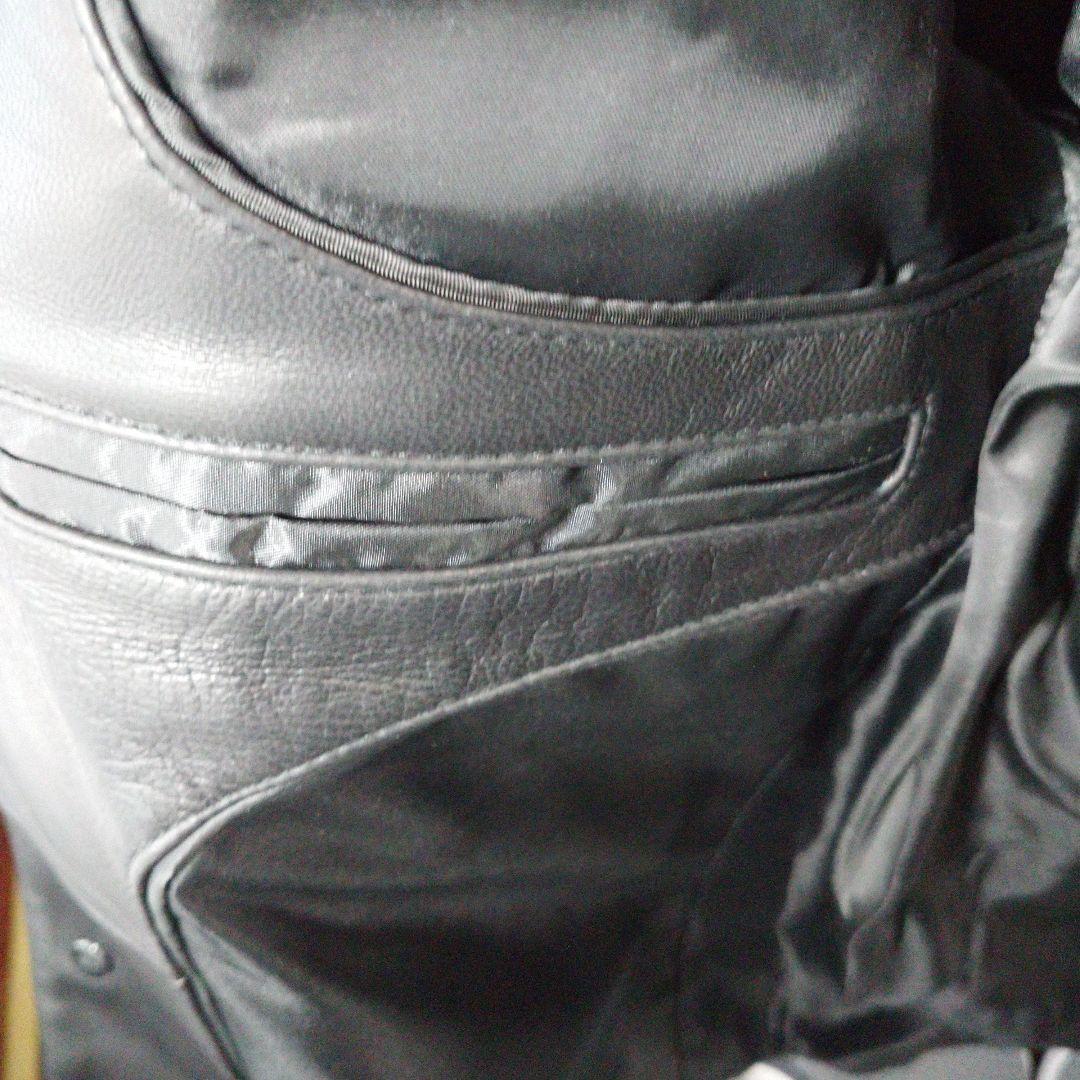 ♦️新品未使用♦️ FLAVOR メンズ レザー 羊革 本革 ジャケット