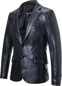 ♦️新品未使用♦️ FLAVOR メンズ レザー 羊革 本革 ジャケット