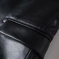 ♦️新品未使用♦️ FLAVOR メンズ レザー 羊革 本革 ジャケット