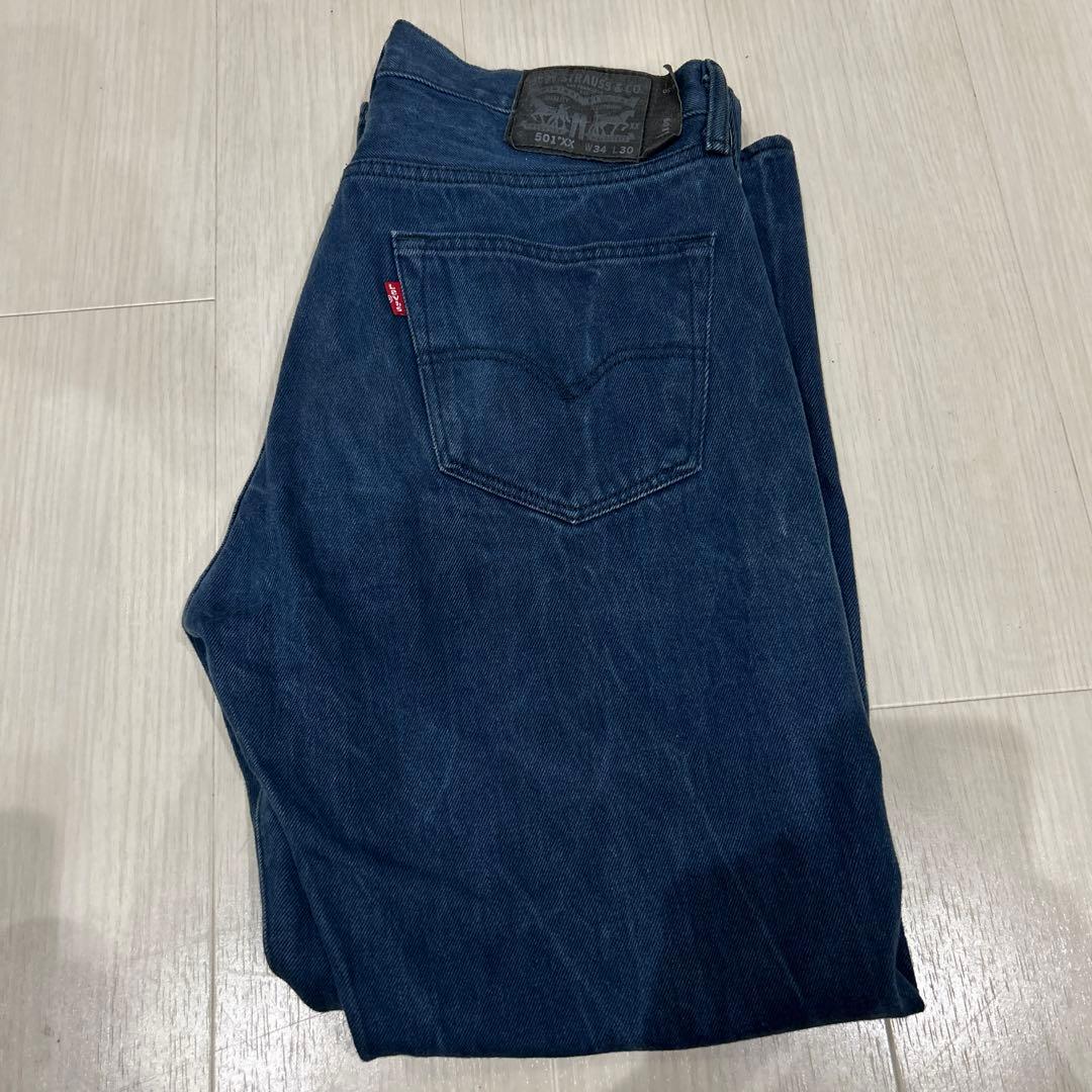 LEVIS リーバイス 501XX 黒タグ W34 L30 デニム - メルカリ