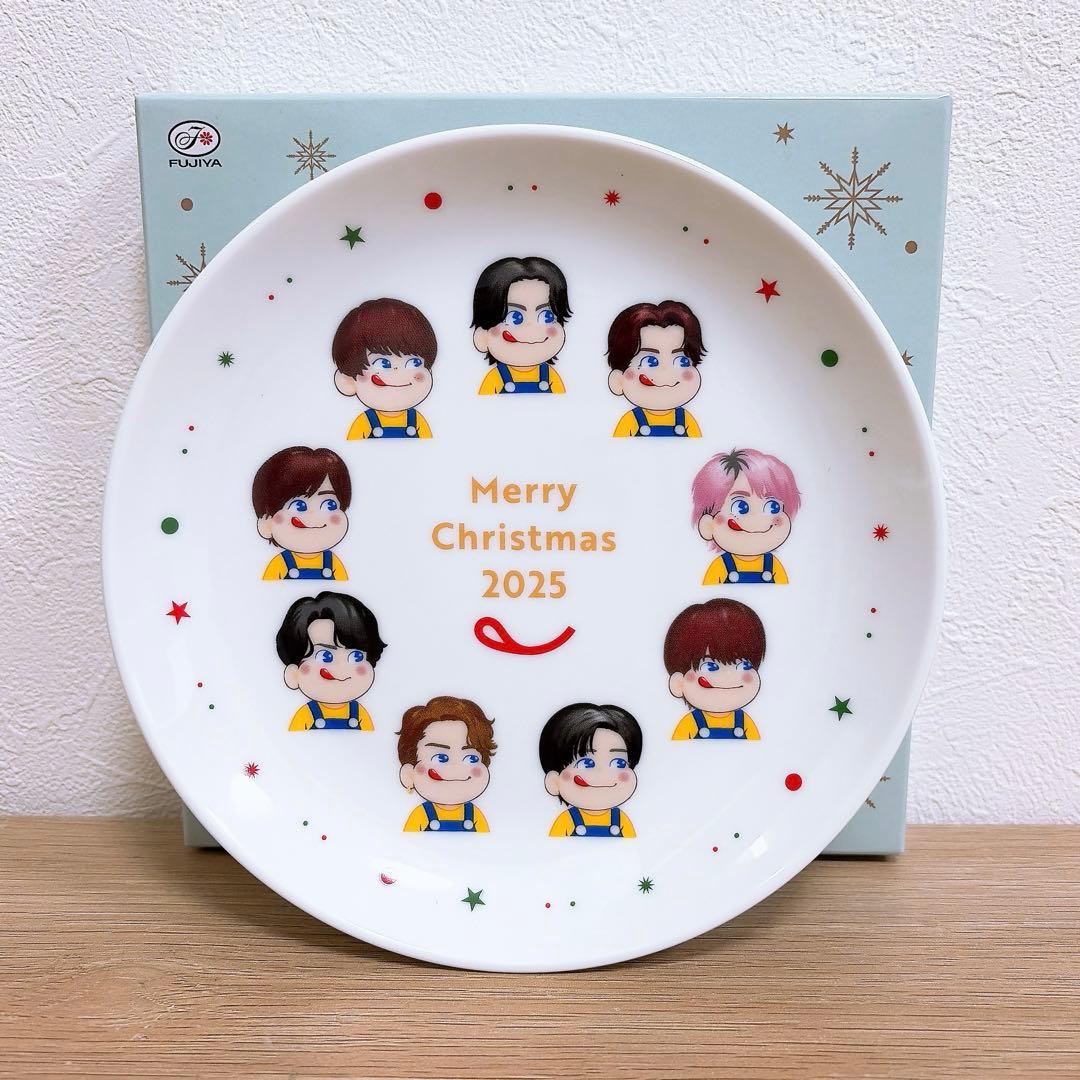 不二家 SnowMan クリスマスオリジナルプレート - メルカリ