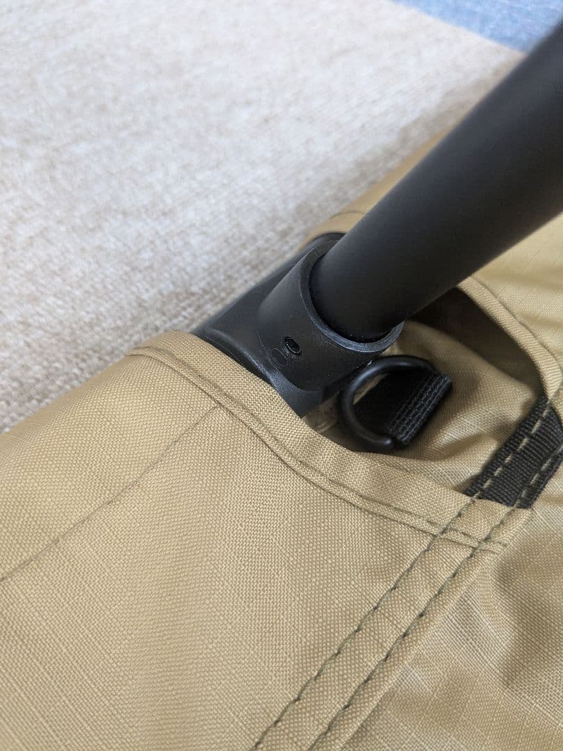 WAQ 2WAY フォールディング コット　（色:タン）【説明欄要確認】