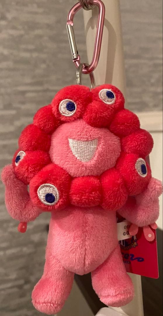 セレッソ ミャクミャク ピンク カラビナ付きマスコット 大阪万博2025