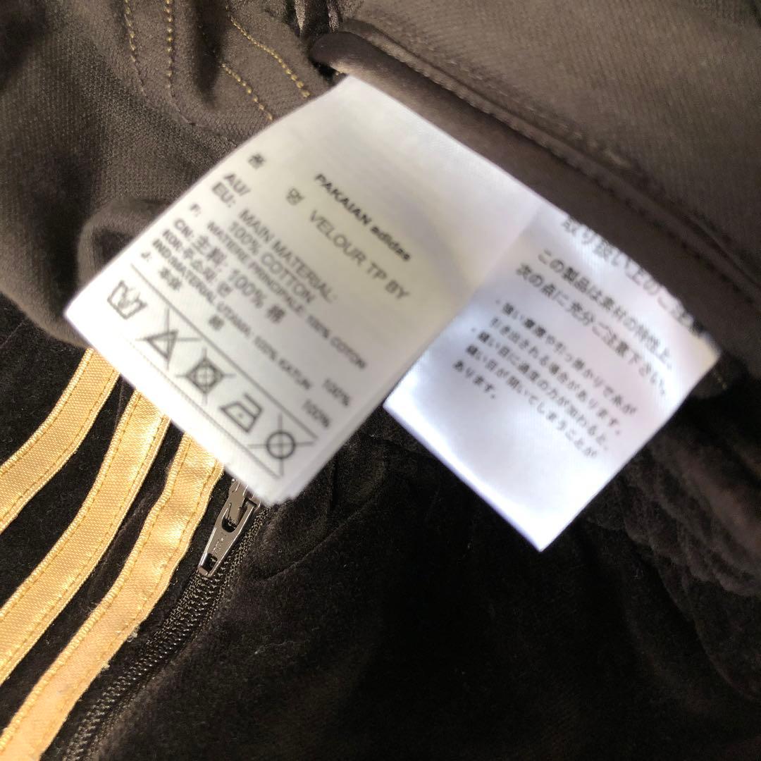 上のみ　adidas BY別注 ベロア トラックジャケット　M