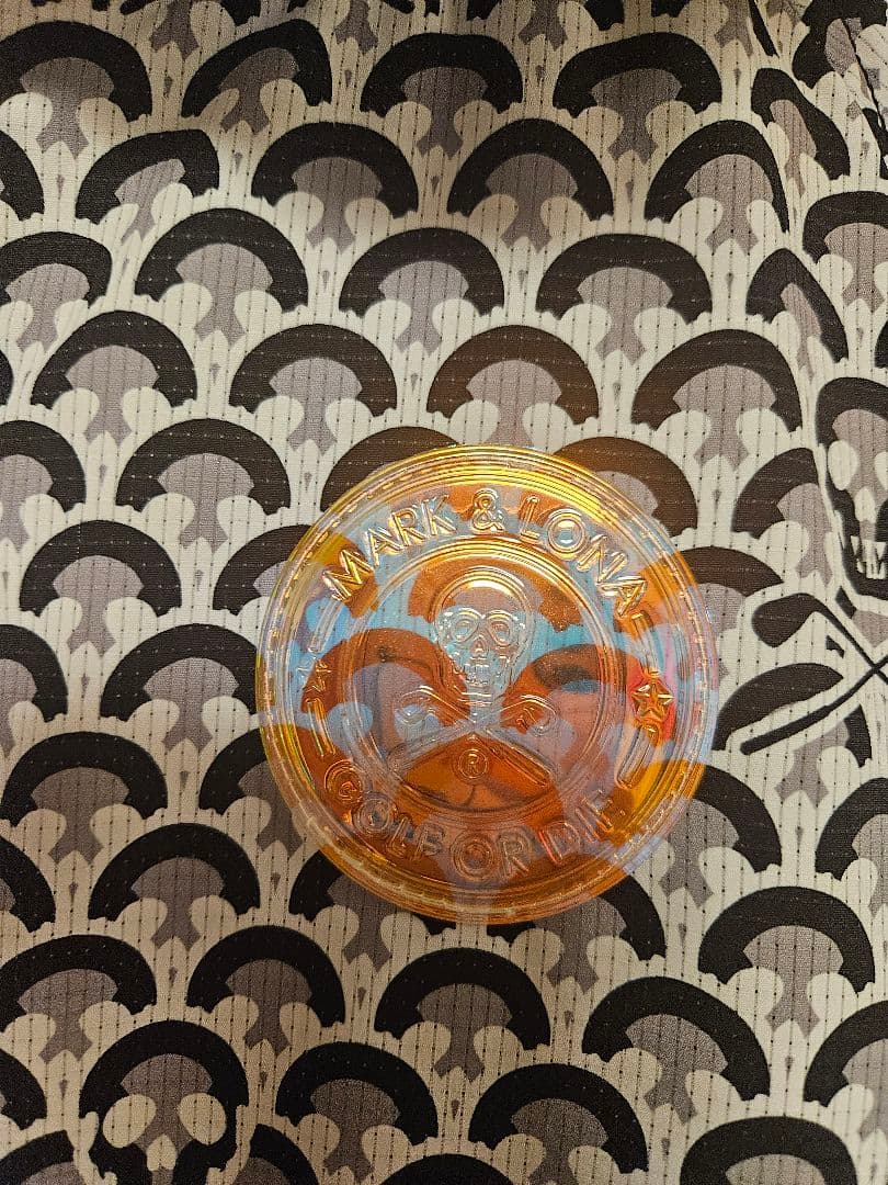 MARK & LONA 波模様ナイロンジャケット　展示品