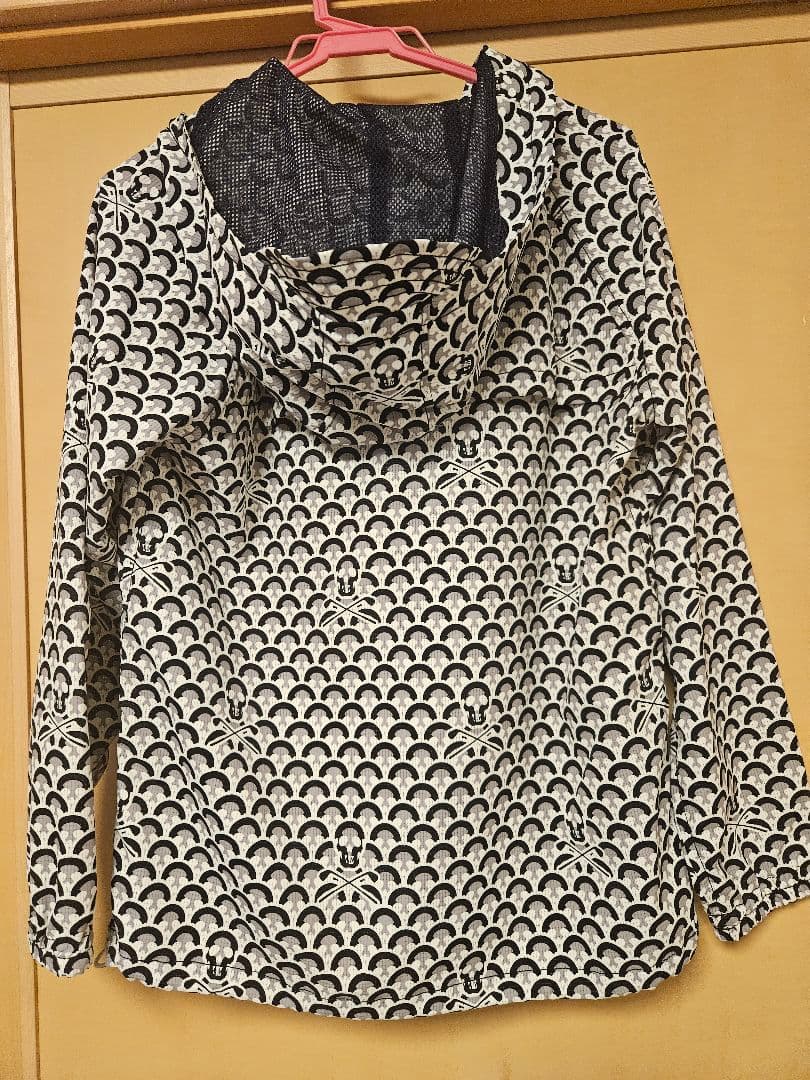 MARK & LONA 波模様ナイロンジャケット　展示品