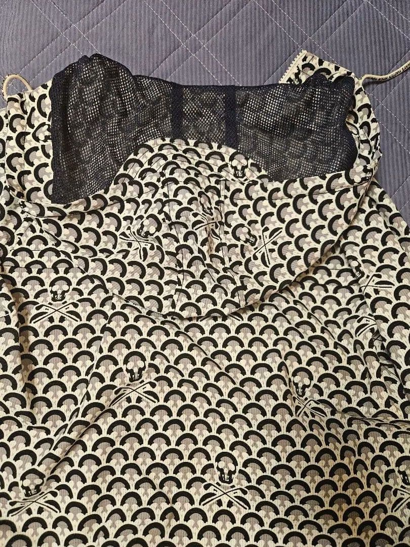 MARK & LONA 波模様ナイロンジャケット　展示品