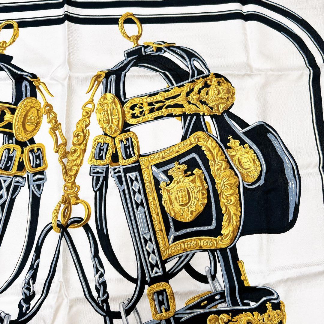HERMÈS エルメス カレ 90 BRIDES de GALA シルク