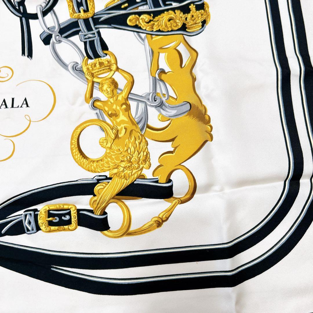 HERMÈS エルメス カレ 90 BRIDES de GALA シルク