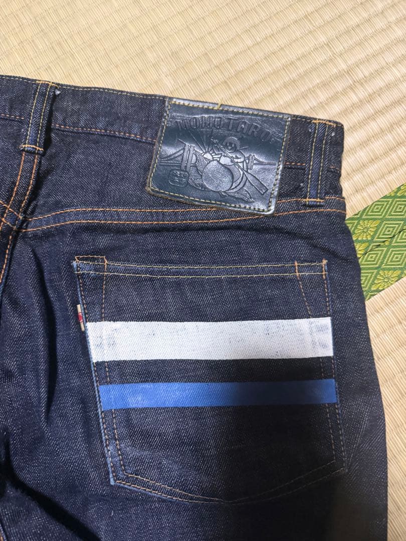 桃太郎ジーンズ W33 ストレートデニム