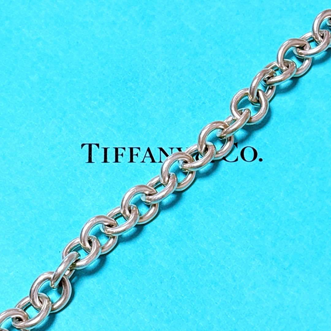 【美品】19.7cm ティファニー ハートタグ ブレスレット シルバー925
