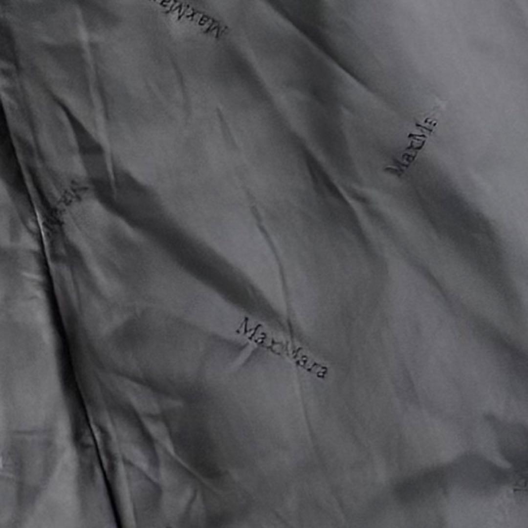 Max Mara ロングコート マキシ丈　白タグ　カシミヤ混　比翼仕立て　40