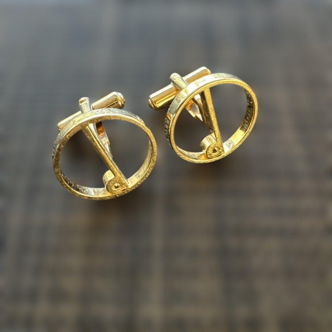 dunhill ダンヒル カフリンクス ゴールド色 - メルカリ