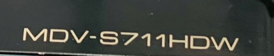 最上位ナビBluetooth搭載フルセグ2024年地更新済MDV-S711HDW
