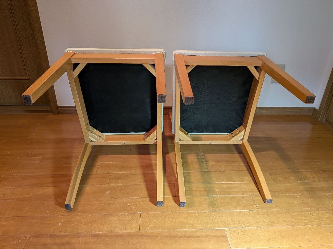 《送料込》ダイニングチェア オーク材 いす 椅子 木製家具 無印