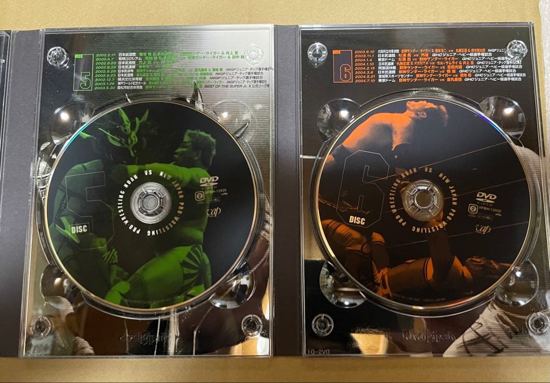 PRO-WRESTLING NOAHvs新日本プロレス〈6枚組〉　DVD
