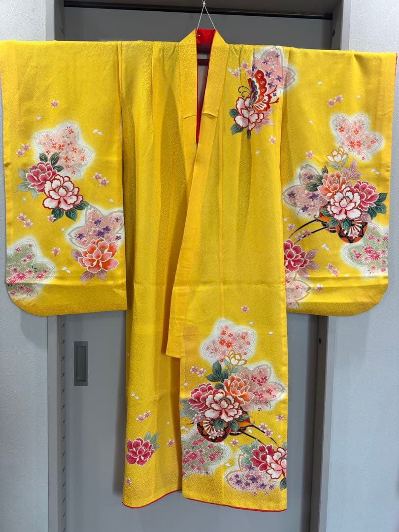 七五三　正絹　着物　フルセット