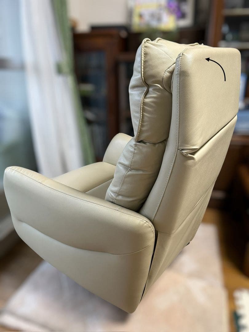 ニトリ / 電動リクライニングパーソナルチェア ／ベージュ／2モーター