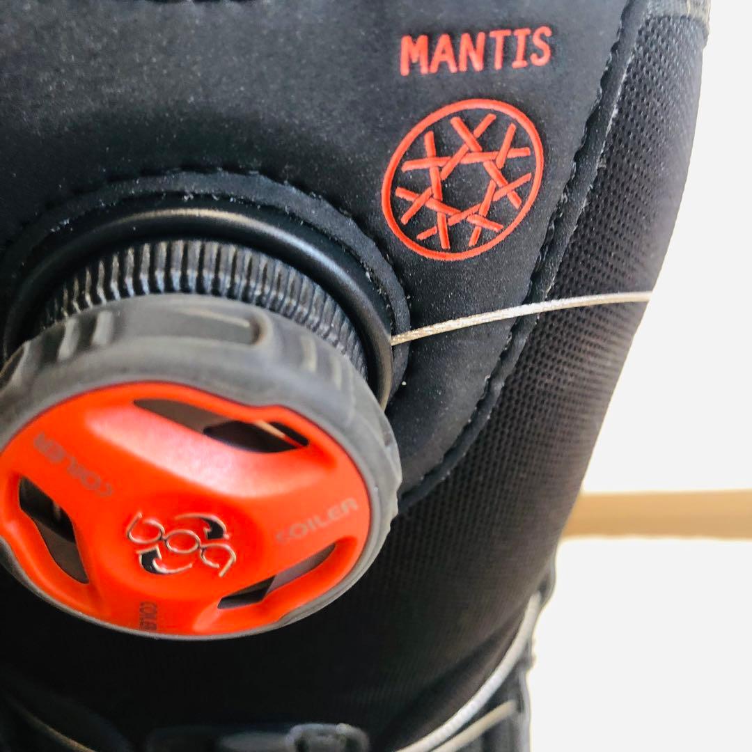 【美品】SALOMON スノボブーツMANTIS BOA 28.5cm