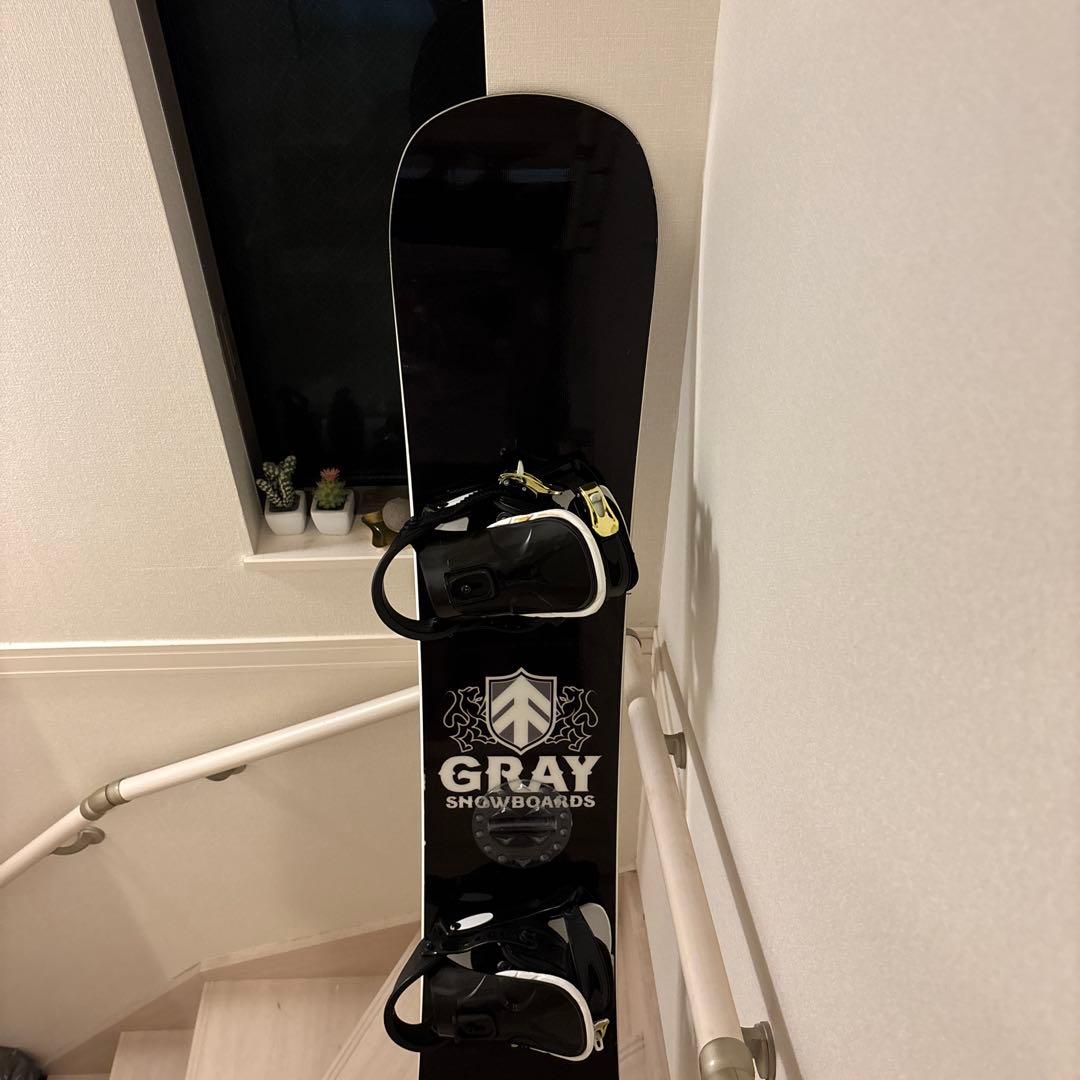 GRAY スノーボード 151cm ビンディングセット